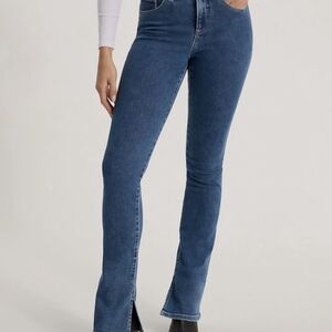 Express Women's Dark Blue Skinny Jeans
